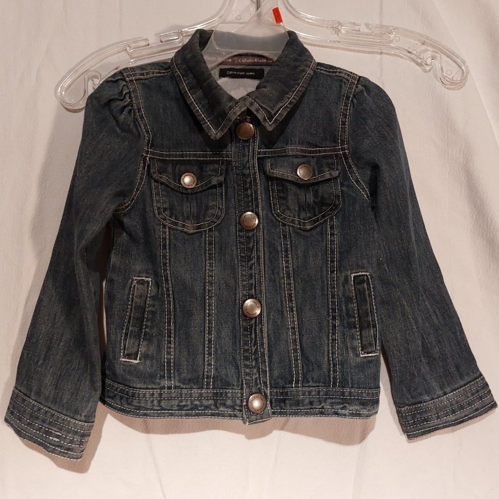 Girls Jean Jacket size 4 - Calvin Klein